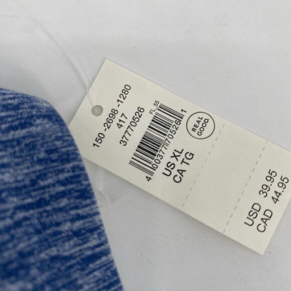 Aerie Sports Bra XL The Hugger Stretch Medium Support Blue Racerback OFFLINE - Picture 4 of 10